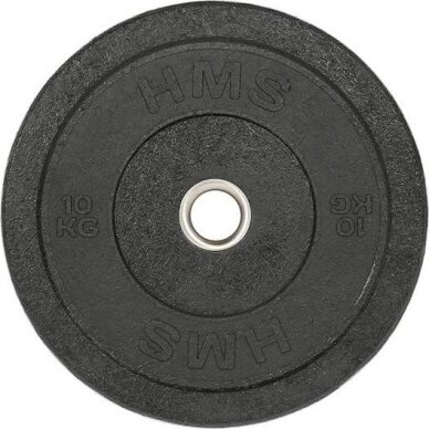 Olimpinis svoris HMS CHTBR10, juodas, 10 kg