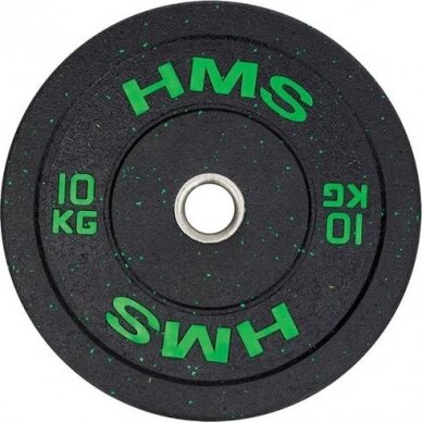 Olimpinis svoris HMS HTBR10, 10kg, žalias