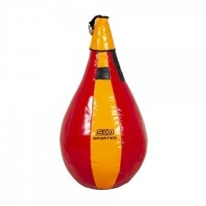Pasunkinta bokso kriaušė SportKO GP4 70cm 10kg - Red-Orange