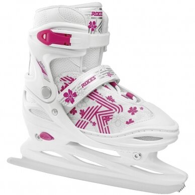 Pačiūžos Roces Jokey Ice 3.0 Girl, baltos-rožinės - 34/37