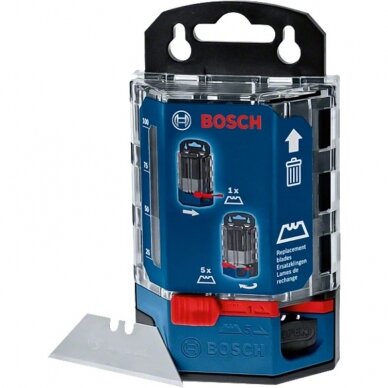 Peilio geležtės BOSCH Professional, 50vnt.