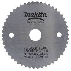 Pjovimo diskas plastikui MAKITA 85x15x0,5mm 50T 4191DWD