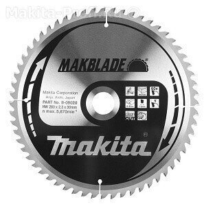 Pjovimo diskas MAKITA Makblade 305x30x2,6mm 60T 10° 1