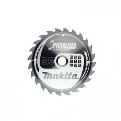 Pjovimo diskas 165x20x1,5mm T24 20° MAKITA 1