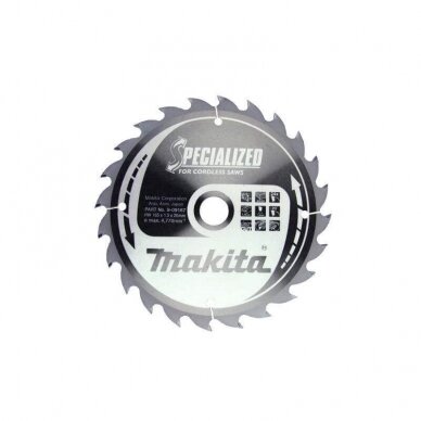 Pjovimo diskas 165x20x1,5mm T24 20° MAKITA