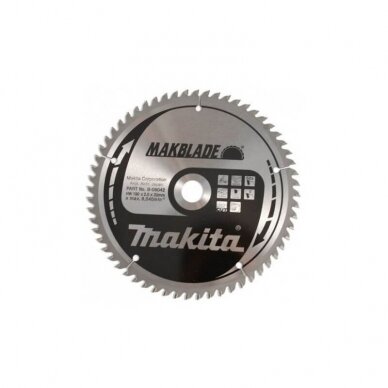 Pjovimo diskas 190x20x2,0mm 60T 5° MAKITA