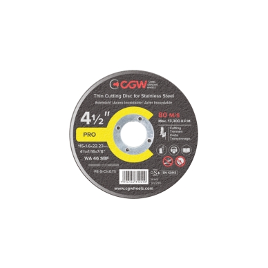 Pjovimo diskas CGW INOX ZA 36 SBF 125x2,0x22,23mm