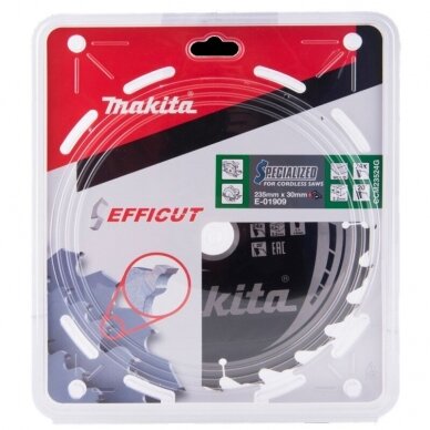 Pjovimo diskas medžiui MAKITA HM 235x30x2,3mm 24T 1