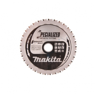 Pjovimo diskas metalui MAKITA Efficut 150x20x1,1mm Z33