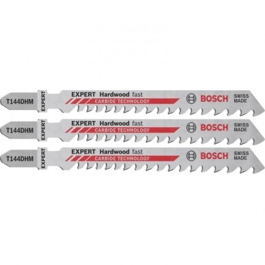 Pjūkleliai BOSCH Expert Hardwood Fast T 144 DHM, 3vnt.