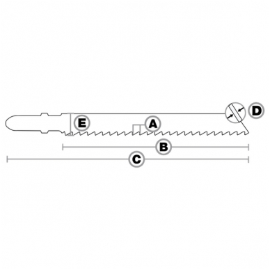 Pjūklelis 4223 (T101BR), 2 vnt. 2