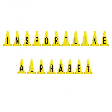 Plastikiniai treniruočių žymekliai inSPORTline Alphabet 23cm (26vnt.) 3