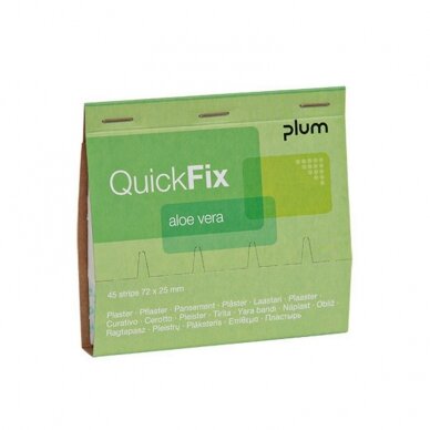 Pleistrai PLUM QuickFix Aloe Vera, 45vnt. 1