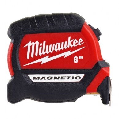 Profesionali magnetinė ruletė MILWAUKEE 8 m