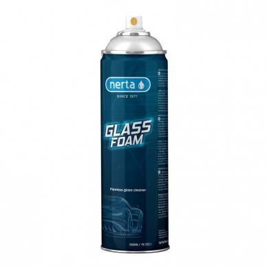 Putos automobilių stiklų valymui NERTA GlassFoam 500 ml 1