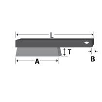 Rankinis kokoso pluošto šepetys medine rankena OSBORN (4x13 eilės, L310 mm) 1