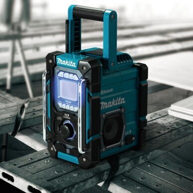 Radijo imtuvas su bluetooth MAKITA DMR300 1