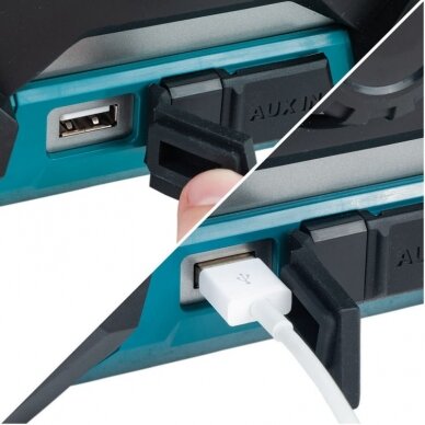 Radijo imtuvas su bluetooth MAKITA MR002G 3