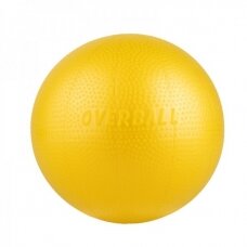 Reabilitacinis-treniruočių kamuoliukas Yate Overball Yellow, 23cm
