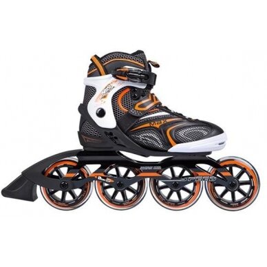 Riedučiai Nils Extreme NA1060 S, Size 39, juodi-oranžiniai