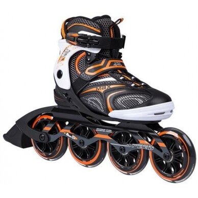 Riedučiai Nils Extreme NA1060 S, Size 40, juodi-oranžiniai 2