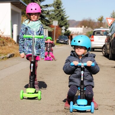 Šalmas riedutininkams, riedlentininkams, dviratininkams Worker Neonik - Blue L (58-60) 7