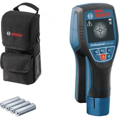 Sienos skeneris BOSCH D-tect 120 CT