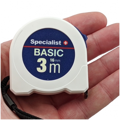 Specialist+ Basic ruletė 3 m x 16 mm 1