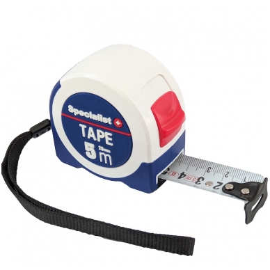 Specialist+ Tape ruletė 5 m x 25 mm