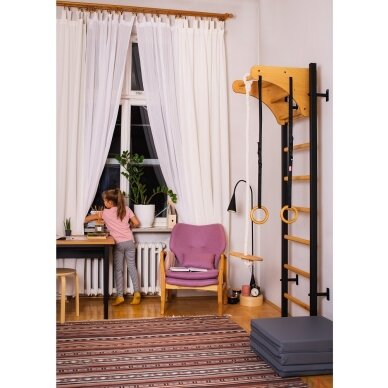 Sporto kompleksas vaikams (gimnastikos sienelė) BenchK 212B 230x67cm 5