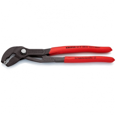 Spyruoklinių sąvaržų suspaudimo replės KNIPEX 85 51 250 A