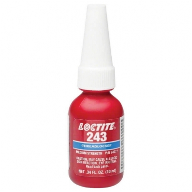 Sriegių fiksatorius vidutinio tvirtumo LOCTITE 243, 10ml