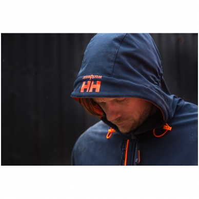 Striukė HELLY HANSEN Chelsea Evolution Hooded Softshell, mėlyna L 3