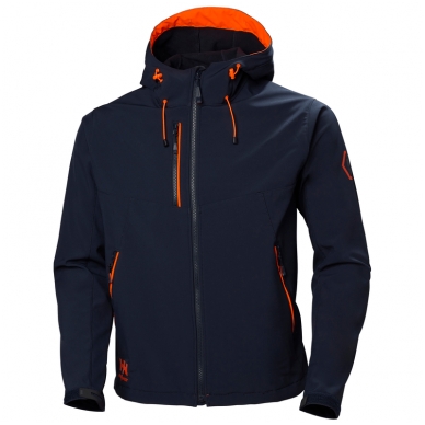 Striukė HELLY HANSEN Chelsea Evolution Hooded Softshell, mėlyna M