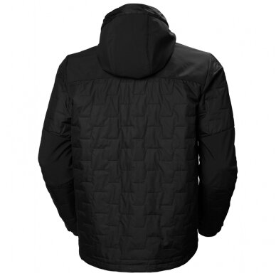 Striukė HELLY HANSEN Kensington Hooded Lifaloft, juoda M 1