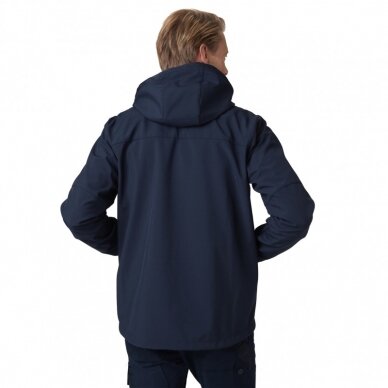 Striukė HELLY HANSEN Kensington Softshell, mėlyna L 3