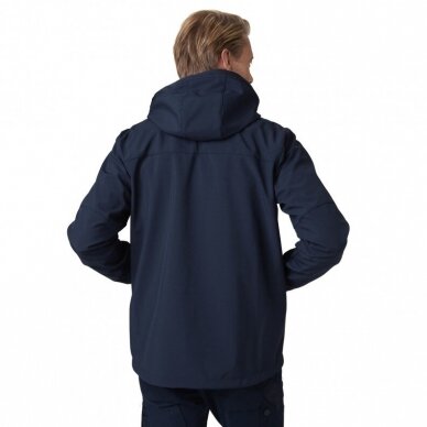 Striukė HELLY HANSEN Kensington Softshell, mėlyna L 7