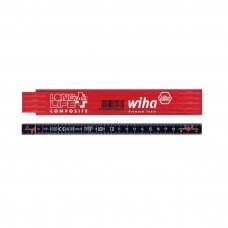 Sulankstomas metras WIHA Longlife Plus Composite (2 m, 10 segmentų)