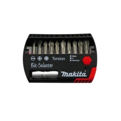 Sukimo antgalių rinkinys MAKITA P-53730