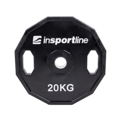 Svorių rinkinys 50mm inSPORTline Ruberton 2x1,25–25kg 6