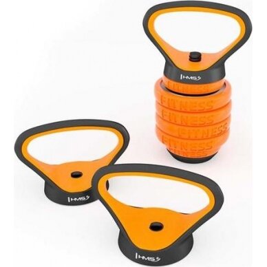 Svorių rinkinys HMS Pro Set SGZ215, 6in1, 15kg 3