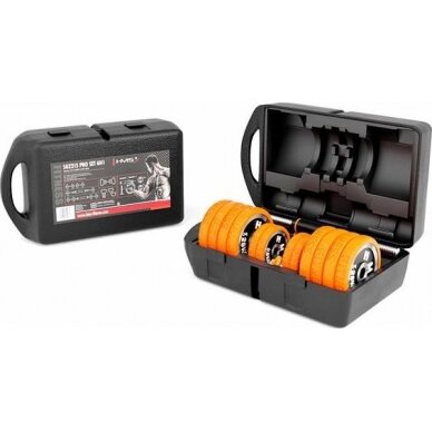 Svorių rinkinys HMS Pro Set SGZ215, 6in1, 15kg 7