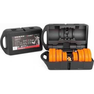 Svorių rinkinys HMS Pro Set SGZ220, 6in1, 20kg 8