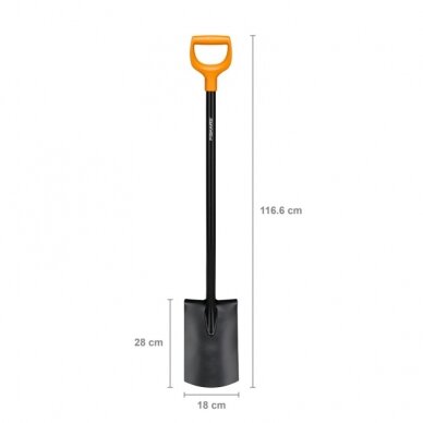 Tiesus kastuvas FISKARS Solid Metal 2