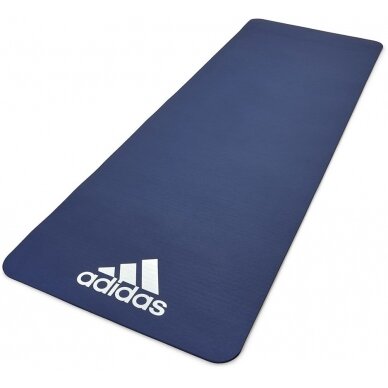 Treniruočių kilimėlis Adidas Fitness 7 mm, mėlynas