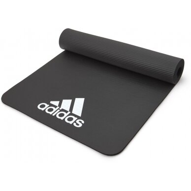 Treniruočių kilimėlis Adidas Fitness 7 mm, pilkas 2