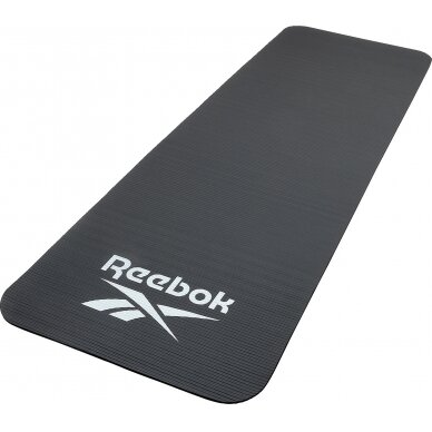 Treniruočių kilimėlis Reebok Training 7 mm, juodas