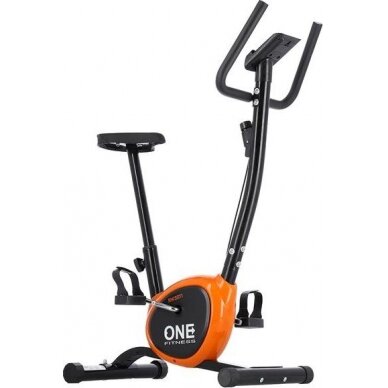 Treniruoklis One Fitness Rw3011, juodas-oranžinis 10