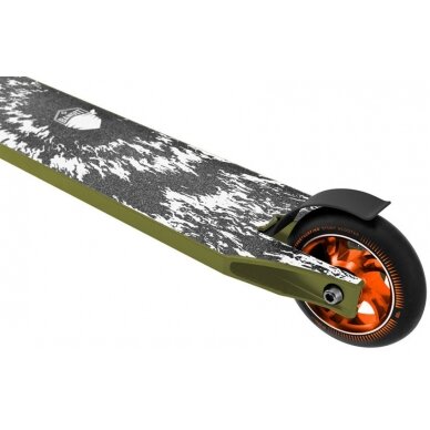 Triukinis paspirtukas su guoliais ABEC 9 Street Surfing Bandit Blast Olive (100mm ratai) 4