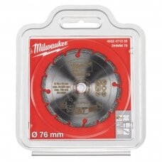 Universalus deimantinis diskas MILWAUKEE DHMM 76 76x10mm
